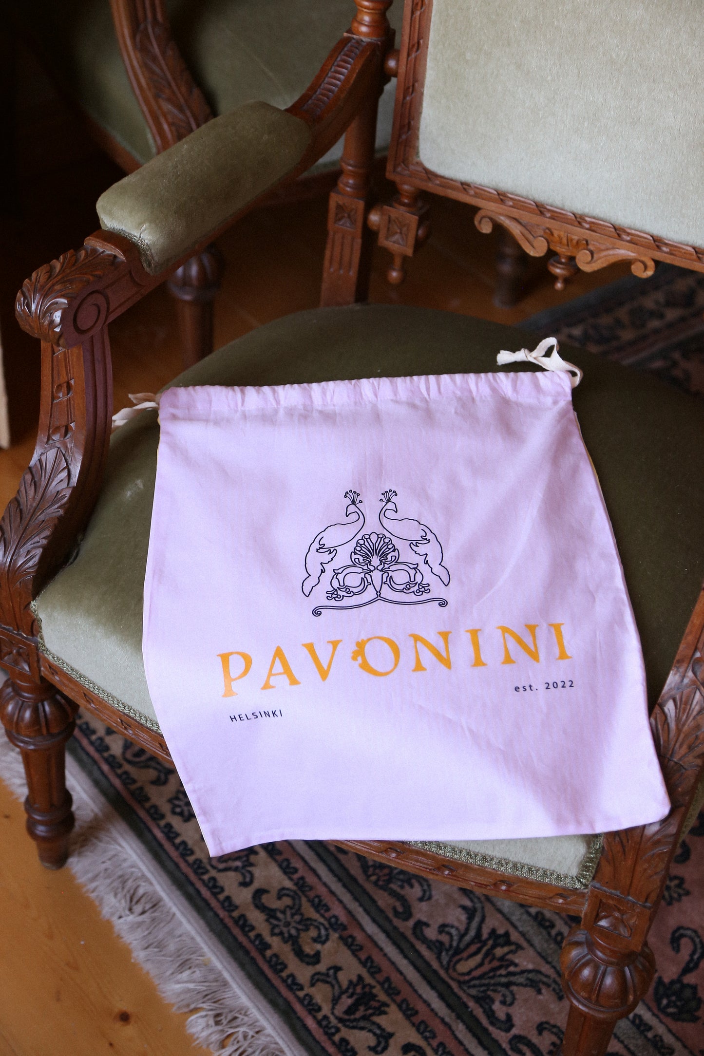 Signature Cotton Travel Bag