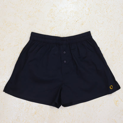 PAVONINI's in Navy Blue-Unisex Boxershorts-The PAVONINI