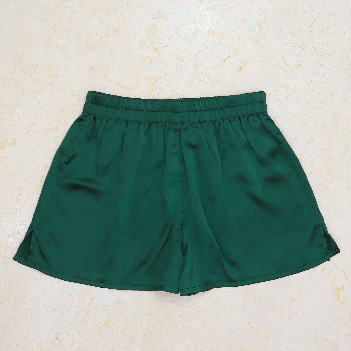 PAVONINI's in Emerald Green Silk-Unisex Boxershorts-The PAVONINI