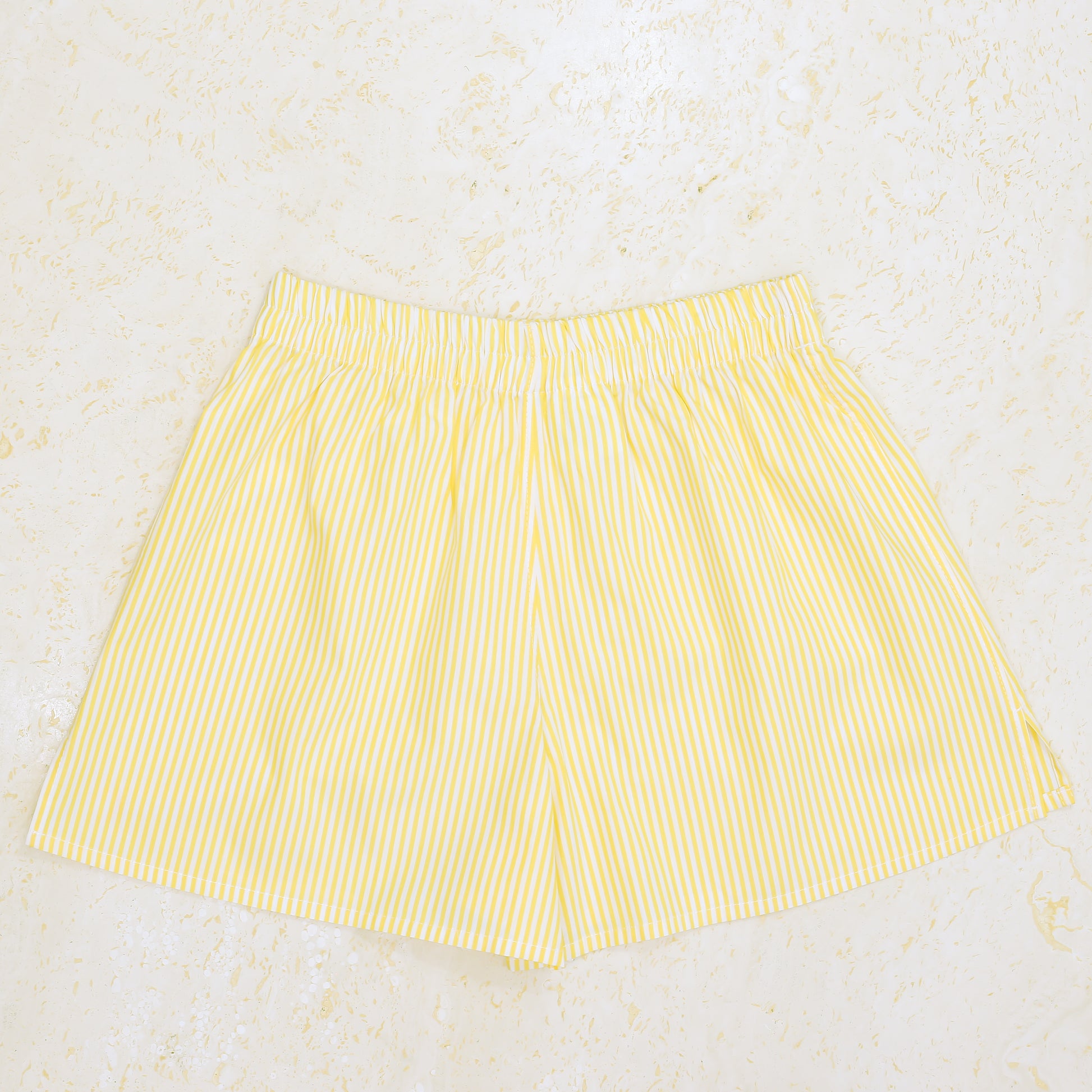 PAVONINI's in Striped Yellow-Unisex Boxershorts-The PAVONINI